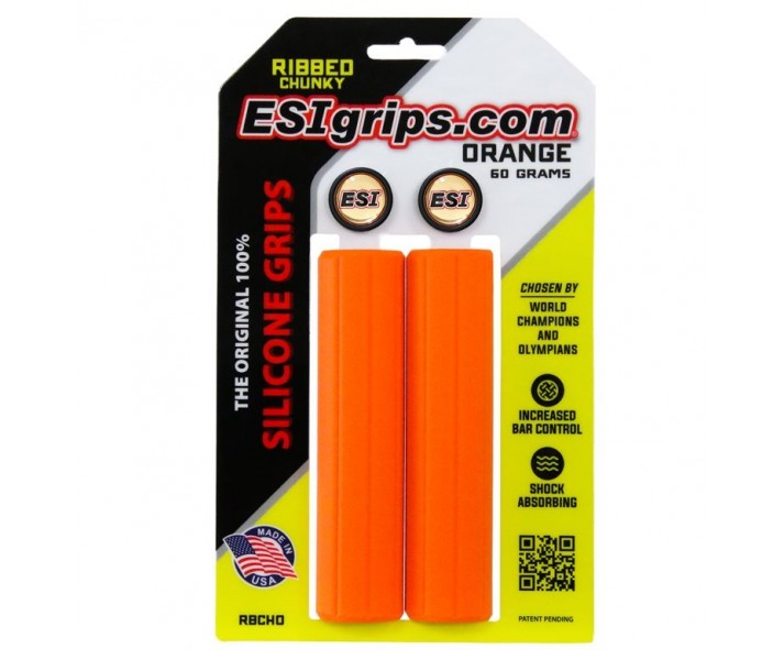 Puños ESIGRIPS Ribbed Chunky Naranja |RBCHO|