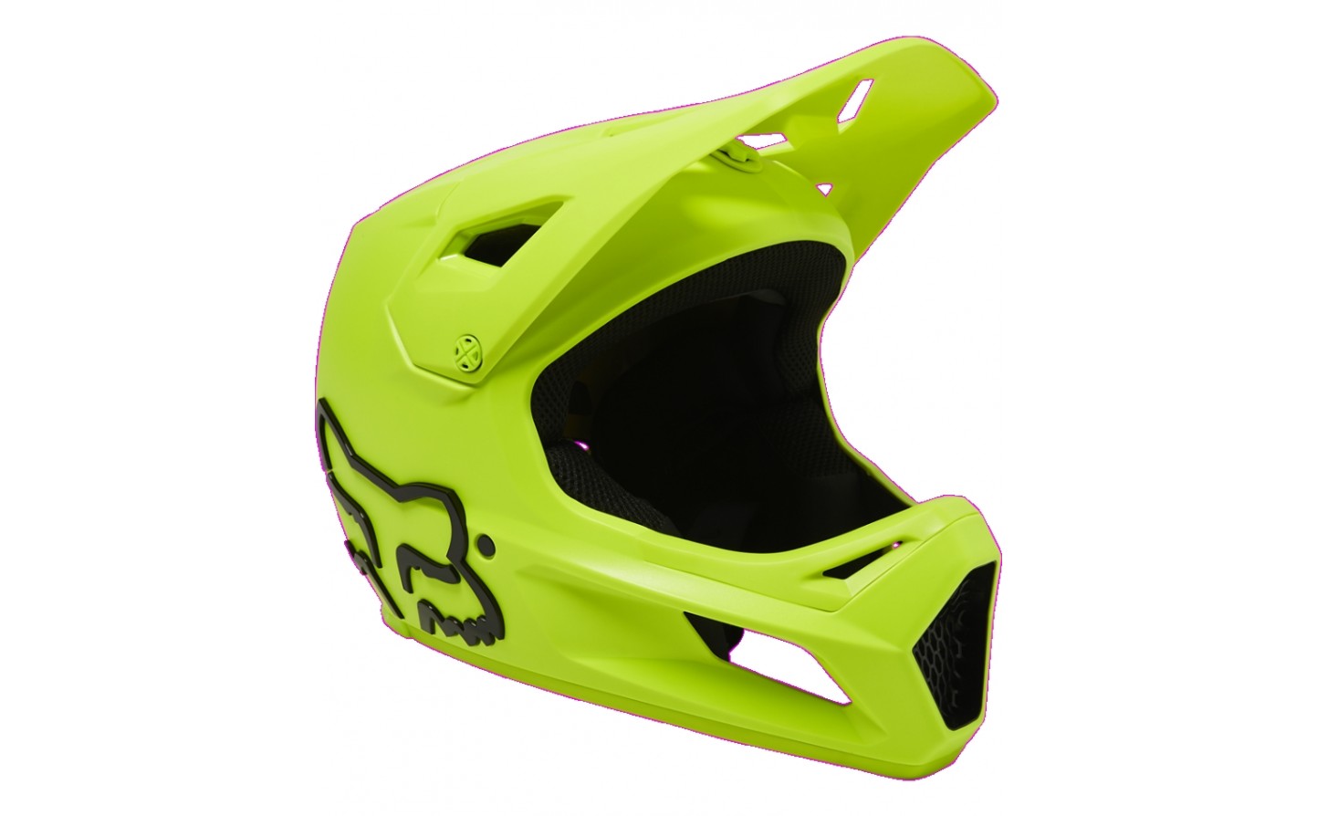 Casco Bicicleta Niño Mainframe Amarillo Fluor Fox