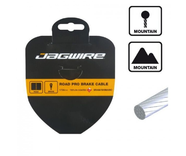 Cable Freno Jagwire  MTB Slick Stainless 1.5x2000mm Sram-Shimano