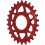 Plato Ovalado Absolute Black DM Race Face Boost 26D 1x10-12v Rojo