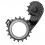 Jaula Cambio Absolute Black Hollowcage Shimano 9100/8000 Carbono Titanio