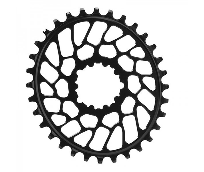 Plato Ovalado Absolute Black DM BB30 Sram Negro