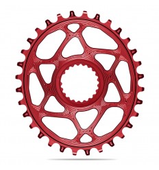 Plato Ovalado Absolute Black DM Shimano XTR Rojo