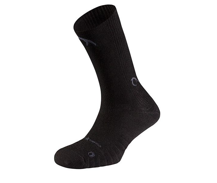 Calcetines Lurbel Cronos Lana Merino Negro/Marengo - Fabregues Bicicletas