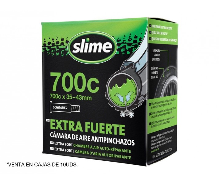 Cámara Antipinchazos Slime Smart Tube 700x35-43mm
