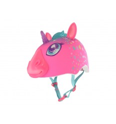 Casco C-Preme Raskullz Child 5+ Led USB Unicornio Rosa