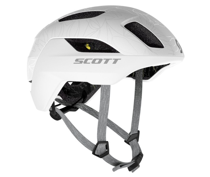 Casco Scott La Mokka Plus Sensor (CE) Blanco