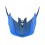 Recambio Troy Lee Designs Visera Casco D4 Azul