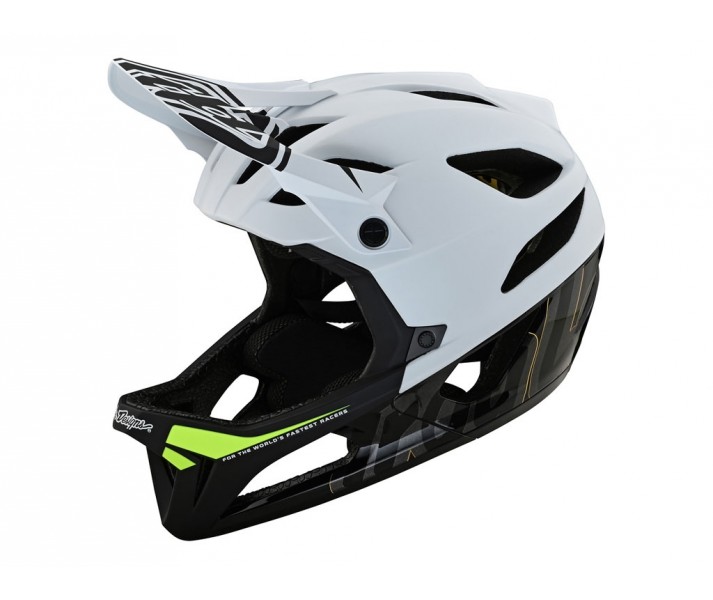 Casco Troy Lee Designs Stage Mips Blanco/Negro