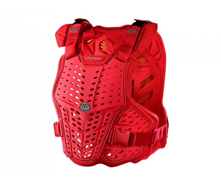 Peto Troy Lee Designs Rockfight Ce Chest Rojo