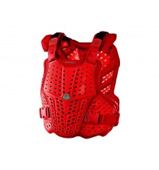 Peto Troy Lee Designs Rockfight Chest Niño Rojo