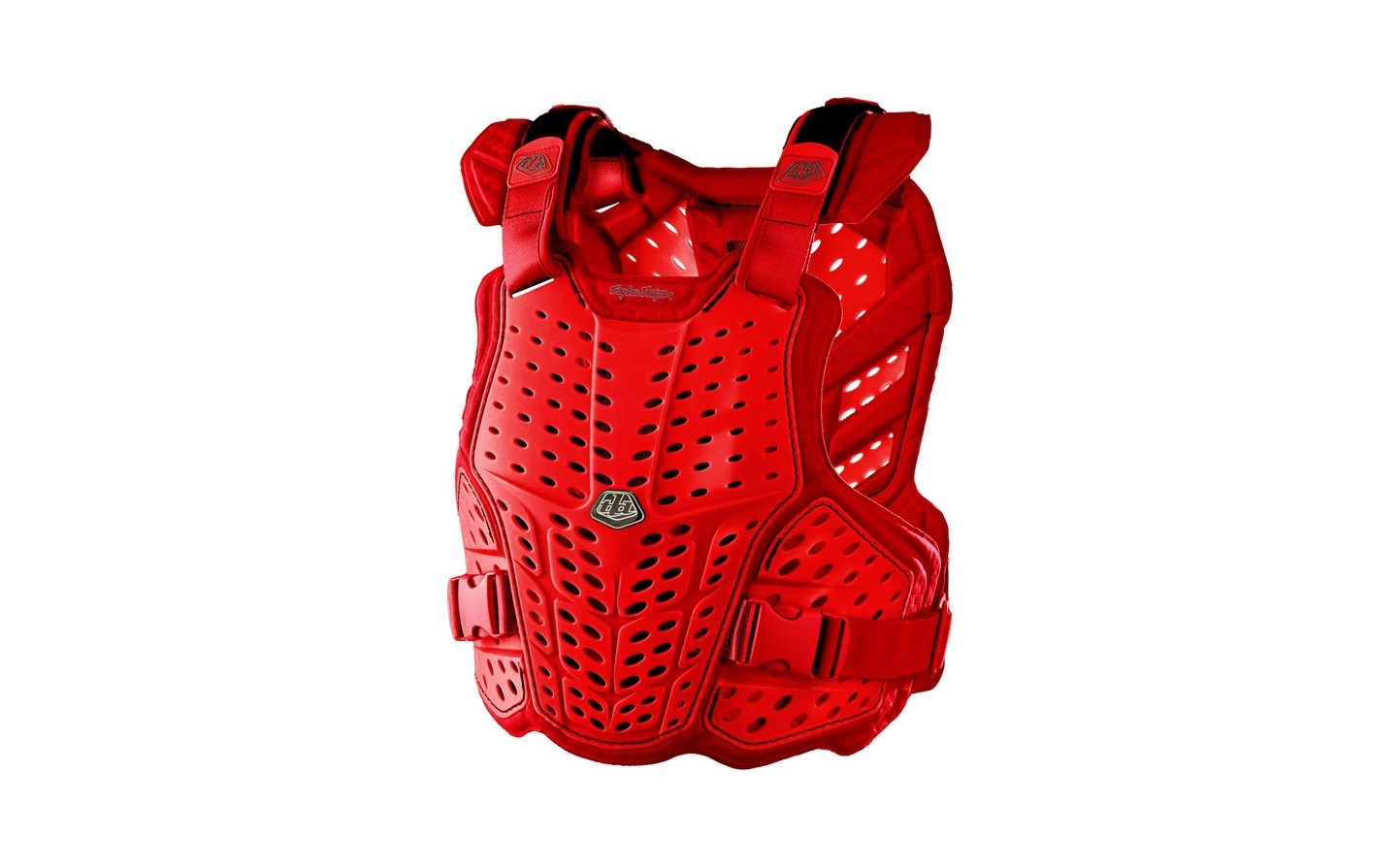 Troy Lee Designs Rockfight Chest Niño Rojo - Fabregues Bicicletas