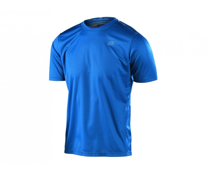 Troy Lee Designs Flowline Ss Camiseta Azul