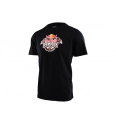 Troy Lee Designs Rampage Camiseta Logo Negro