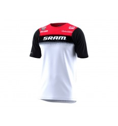 Troy Lee Designs Skyline Ss Camiseta Sram Blanco