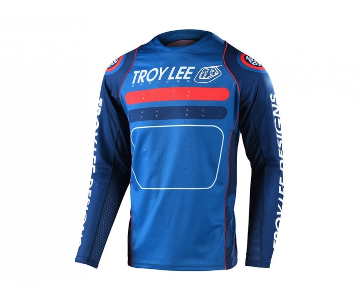 Troy Lee Designs Sprint Camiseta Niño Azul/Rojo