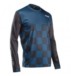 Maillot Northwave Sharp Manga Larga Azul-Negro