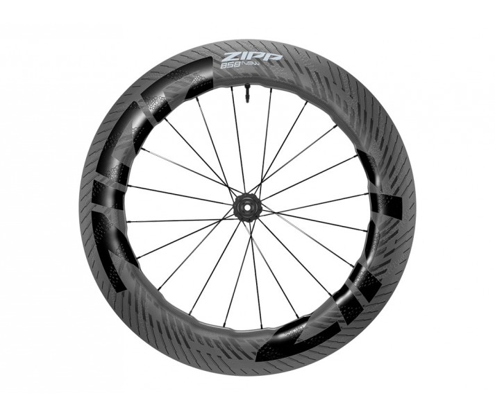 Rueda Delantera Zipp 858 NSW Tubeless Disc CL 12x100mm