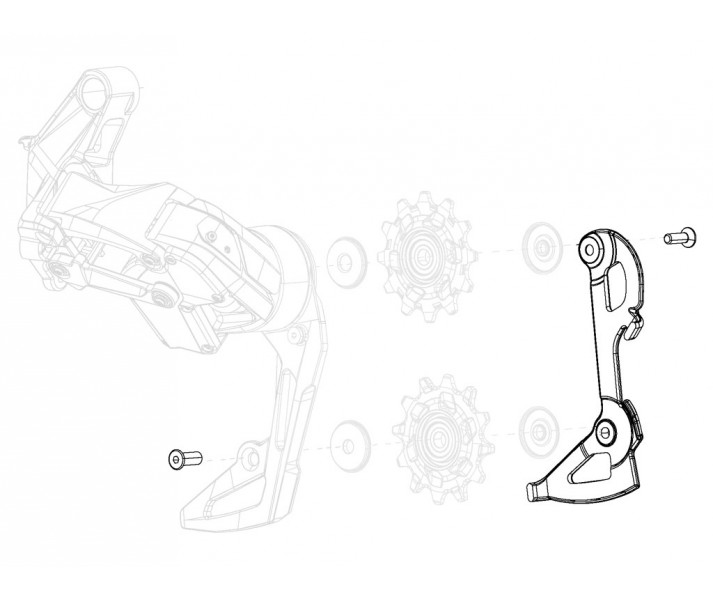 Caja Interna Cambio Sram Red XPLR eTap AXS