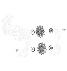 Roldanas Cambio Sram Red XPLR eTap AXS Ceramic