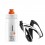 Kit Elite Portabidon Ceo Negro Brillo/Blanco/Bidon Jet Blanco/Naranja 350 Ml