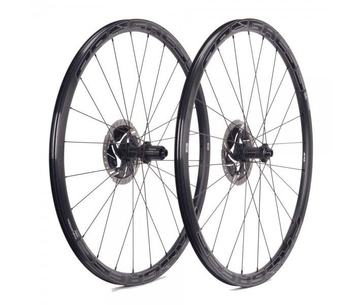 Juego Ruedas Progress Phantom Disc Shimano HG Negro