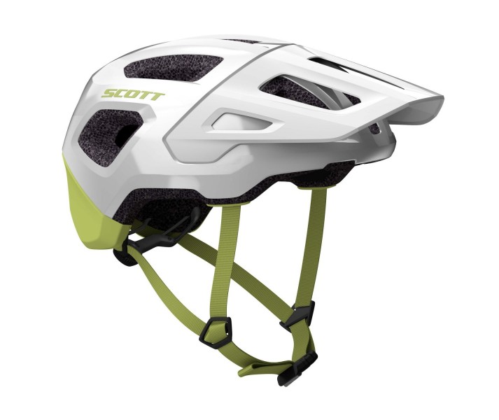 Casco Scott Argo Plus (Ce) Blanco / Amarillo