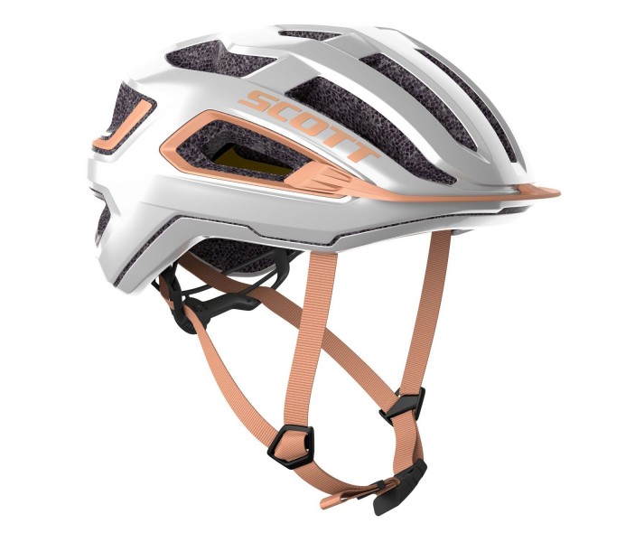 Casco Scott Arx Plus (Ce) Blanco / Rosa Beige