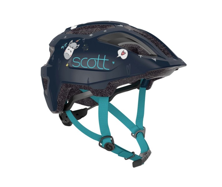 Casco Scott Kid Spunto (Ce) Azul Oscuro