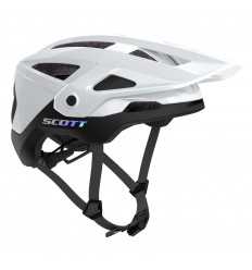 Casco Scott Stego Plus (Ce) Blanco Brillo / Negro