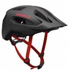 Casco Scott Supra (Ce) Gris Oscuro / Rojo