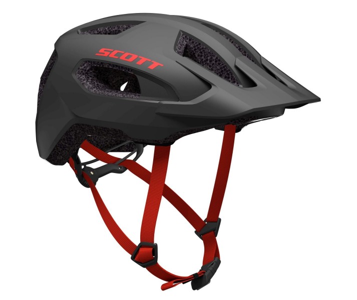 Casco Scott Supra (Ce) Gris Oscuro / Rojo