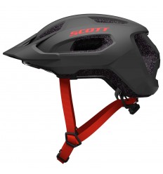 Casco Scott Supra (Ce) Gris Oscuro / Rojo