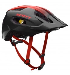 Casco Scott Supra Plus (Ce) Gris Oscuro / Rojo