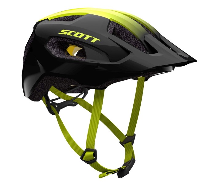 Casco Scott Supra Plus (Ce) Negro / Amarillo