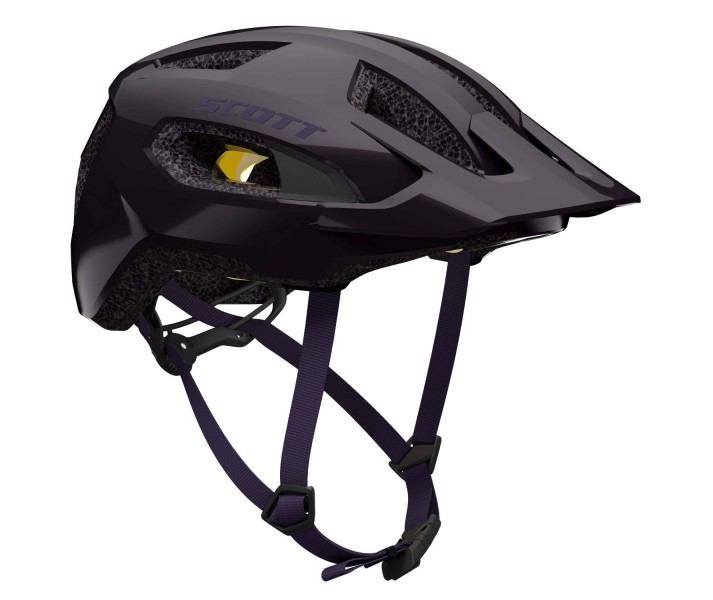 Casco Scott Supra Plus (Ce) Violeta Negro