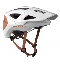 Casco Scott Tago Plus (Ce) Blanco / Rosa Beige