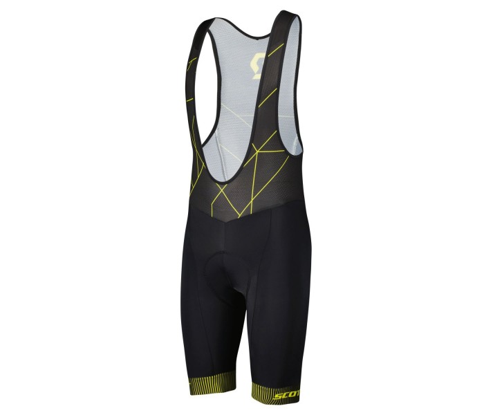 Culotte Scott C / Tirantes Ms Rc Team ++ Negro / Amarillo