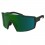 Gafas De Sol Scott Shield Verde / Negro Lente Verde Chrome