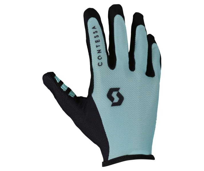 Guantes Scott Traction Contessa Sign. Lf Verde / Negro