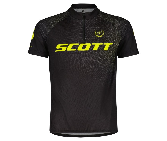 Maillot Jr Scott Rc Pro Ss Negro / Amarillo