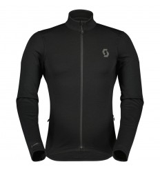 Maillot Scott Ms Gravel Warm Merino Ls Negro