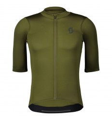 Maillot Scott Ms Rc Premium S / Sl Verde / Gris Oscuro