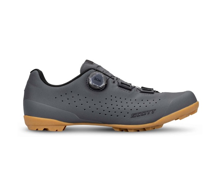 Zapatillas Scott Gravel Pro Gris Mate / Negro