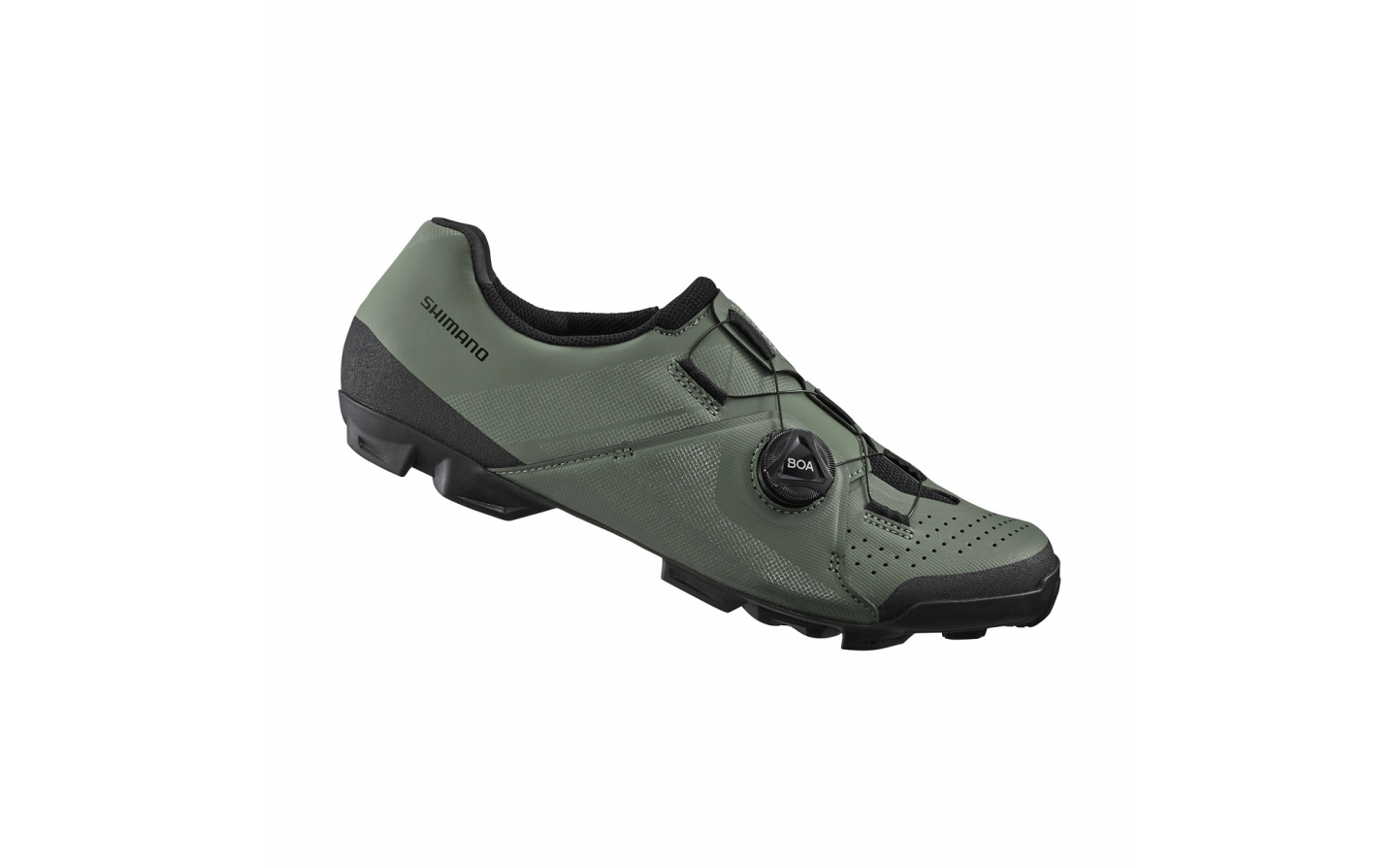 Zapatillas Shimano XC300 Verde Oliva - Fabregues Bicicletas