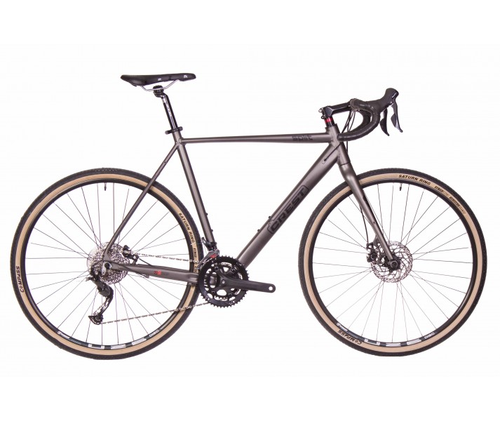 Bicicleta Crest Gravel Split 18v gris
