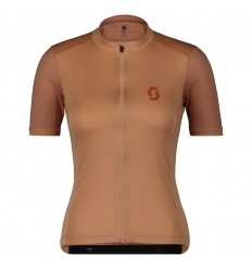 Maillot Scott Mujer Endurance 10 S / Sl Rose Beige / Naranja