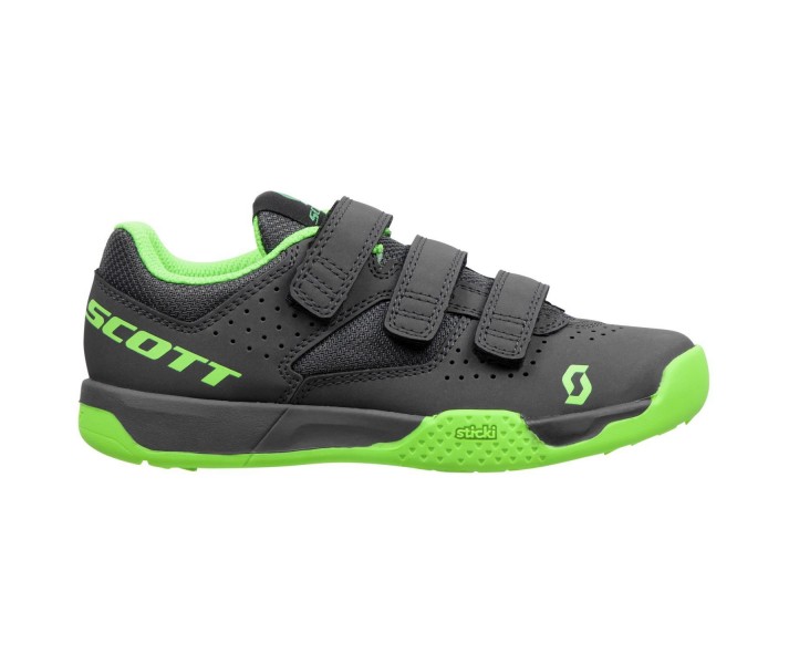 Zapatillas Scott Mtb Ar Kids Gris / Verde