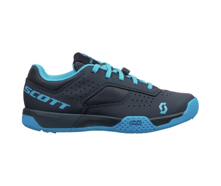 Zapatillas Scott Mtb Ar Kids Lace Gris / Azul