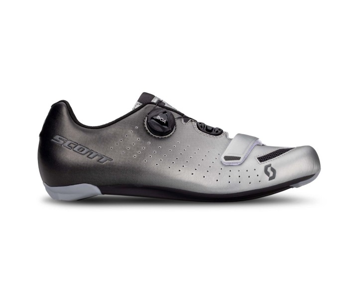 Zapatillas Scott Road Comp Boa Negro / Plata